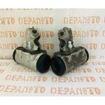 Paire cylindres de roue AV ESTAFETTE R2136 R 2137 DOUBLE CIRCUIT depuis 10/76