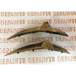 Paire de charnières de coffre  en laiton