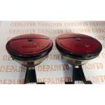 Paire de feux CIBIE avec éclaireur de plaque