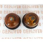 Feux MARCHAL Verre rond orange