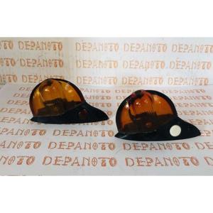 Paire de feux SCINTEX cabochons en verre