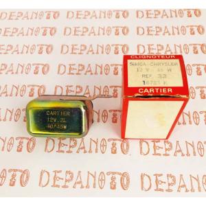 CENTRALE CLIGNOTANTE  12 V. 2 L 40/45 W CARTIER