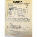 LANCEUR BENDIX 