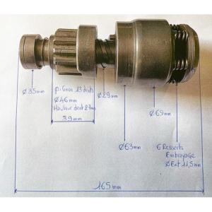 LANCEUR BENDIX 