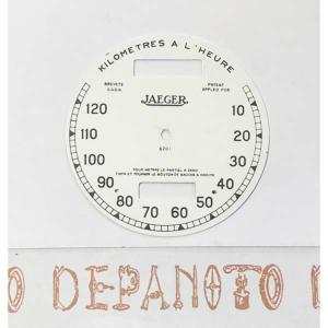 Face de compteur JAEGER 