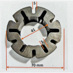 Accouplement à Encoches Ø 70mm