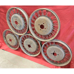 Jeu de 5 Roues à rayons pour pneus à talons 760x90