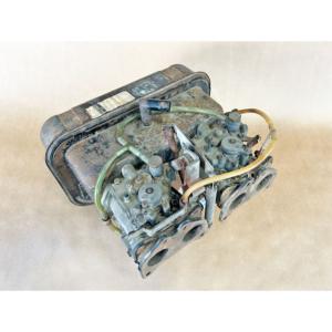 Paire de carburateurs double corps Solex C35 PHH Simca 1000 Rallye 2