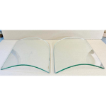 Paire de vitres latérales de pare-brise pour Panhard Panoramique