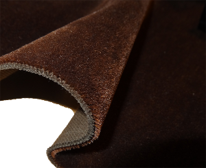 Velours de Mohair Marron (Le mètre)