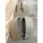 Ensemble d'ailes avant et arrière pour automobiles années 1902-1906