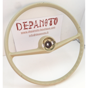 Volant Renault Dauphine beige