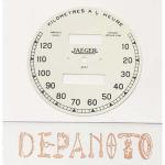 Face de compteur JAEGER 