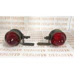 Paire de feux rouge et blanc