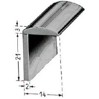 Corniére alu bombée (2,50m)