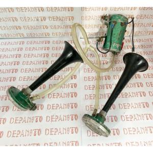 Avertisseur à 2 trompes 12 volts
