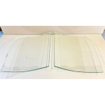 Paire de vitres latérales de pare-brise pour Panhard Panoramique
