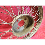 Jeu de 2 Roues à rayons pour pneus à talons