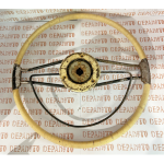 Volant 2 branches en acier  environ 1950