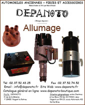 Catalogue allumage Depanoto